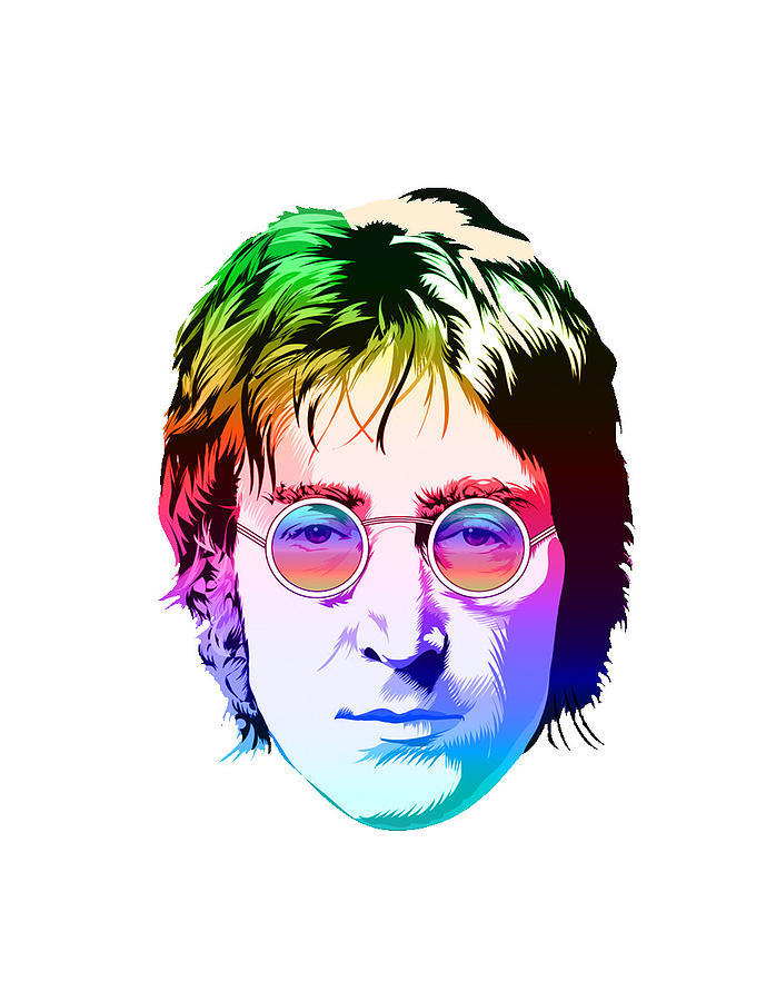 John Lennon Illustration, Imagine The Beatles Song Transparent ...