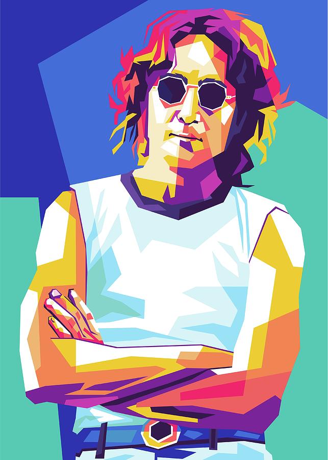 John Lennon Digital Art by Kamado Tanjirou - Fine Art America