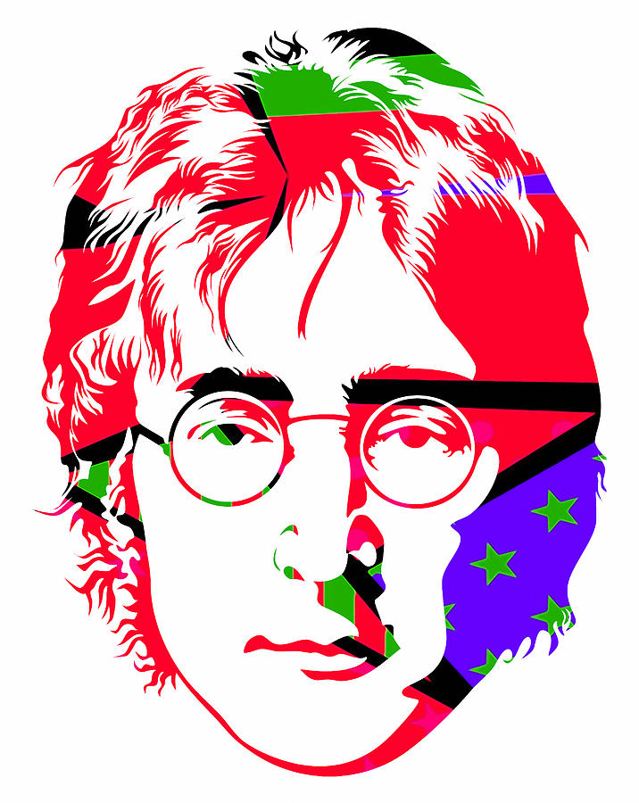 John Lennon Number 2 Mixed Media by Marvin Blaine - Fine Art America