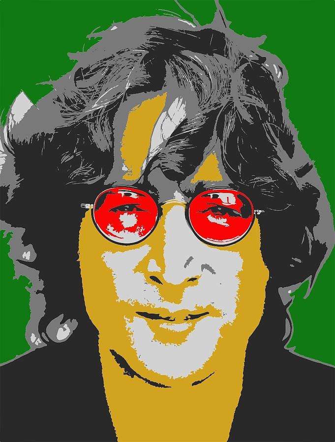 John Lennon Digital Art by Sead Zejnelagic - Fine Art America