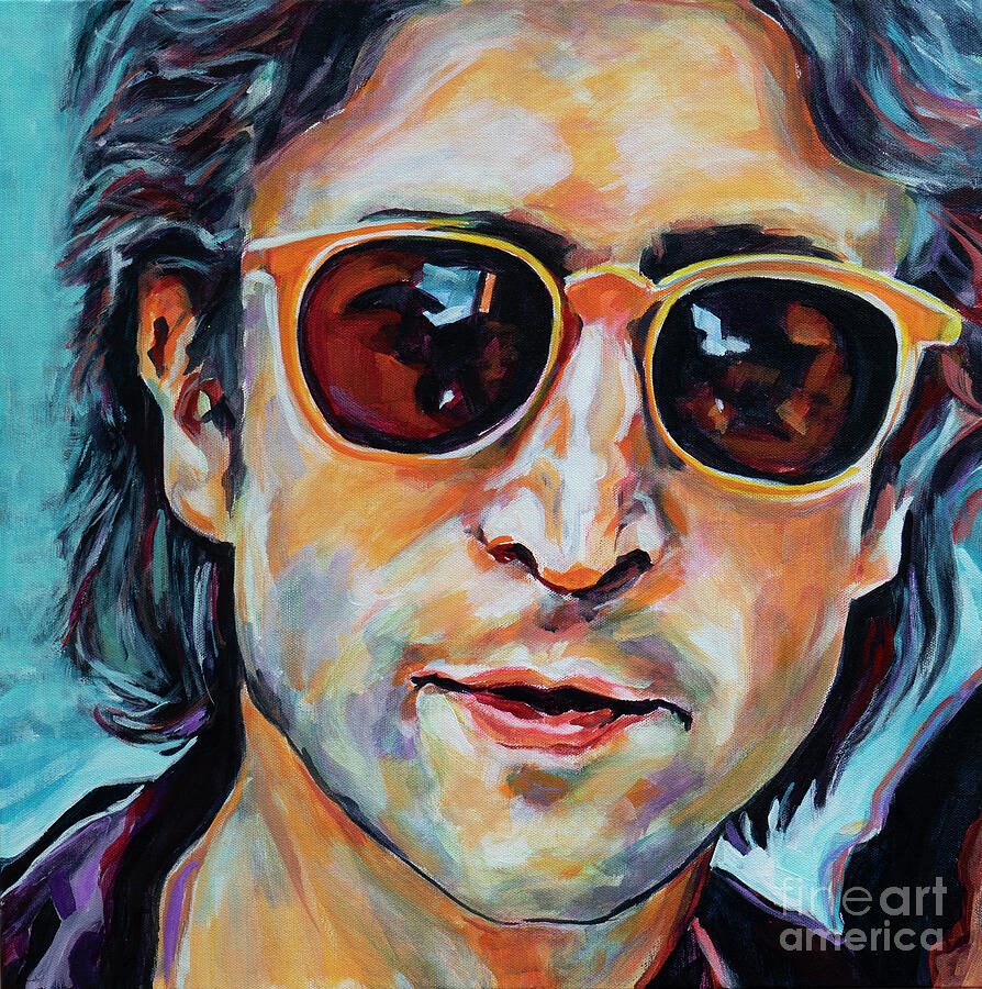 John Lennon Painting by Tanya Filichkin