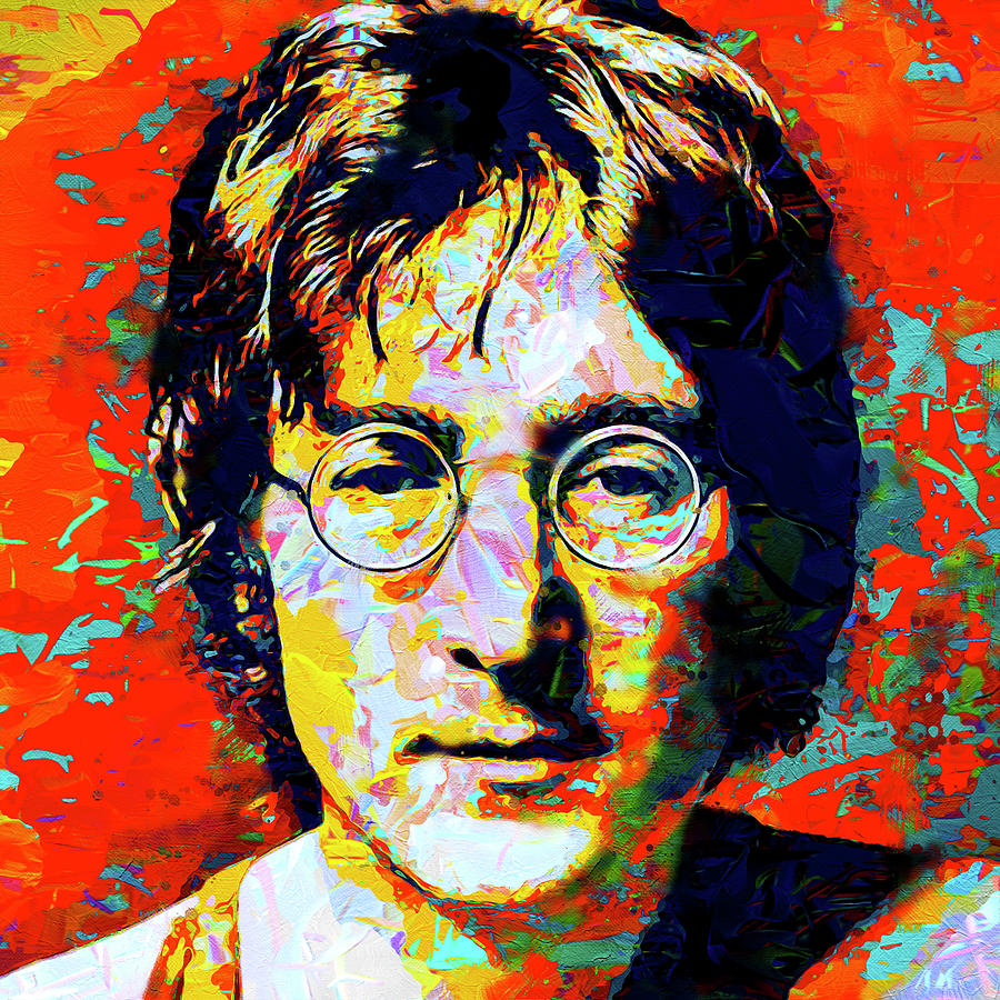 John Lennon Ten Pop Art Painting by Stephen Chambers - Fine Art America