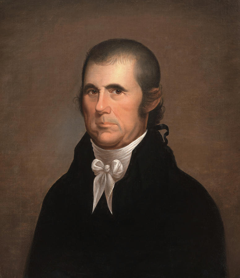 Historical Figures Painting - John Marshall by Mountain Dreams