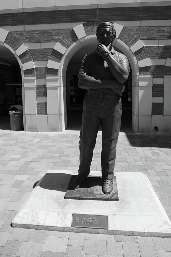 John Mckay Statue Usc Photograph