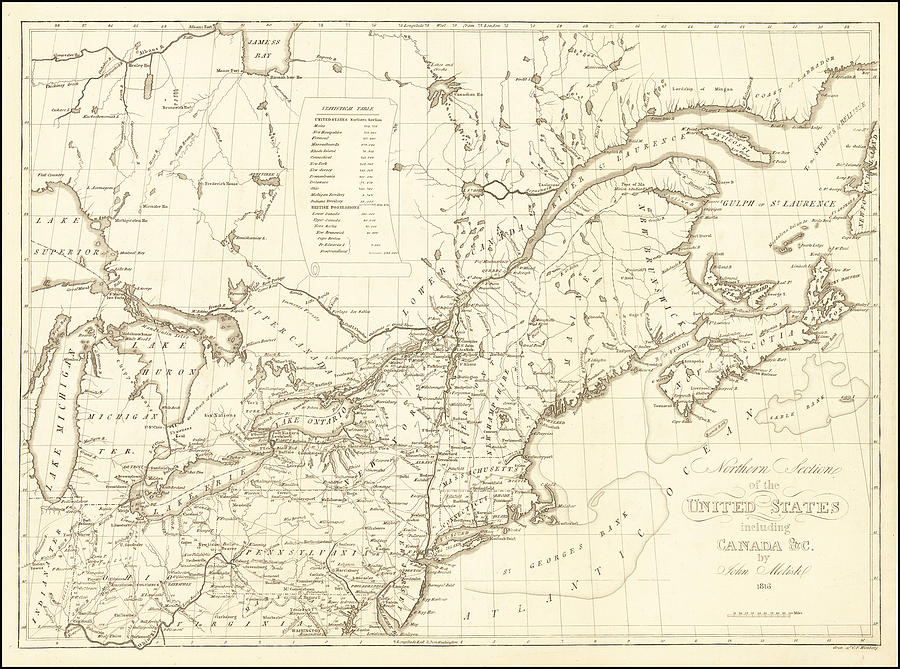 John Melish - Axel Klinckowstrom Title Northern Section of the United ...