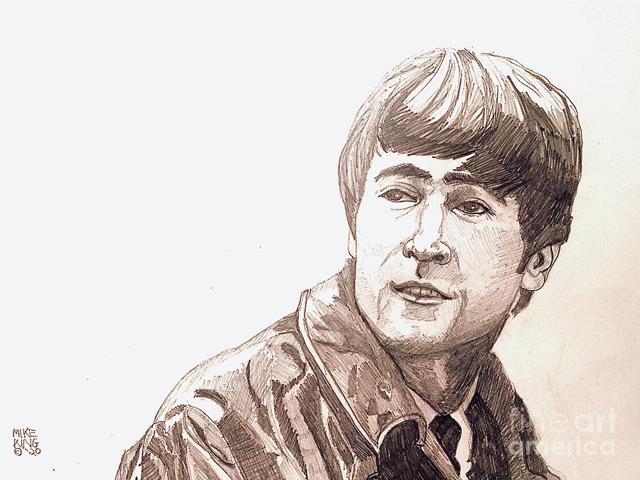 John Drawing by Mike King