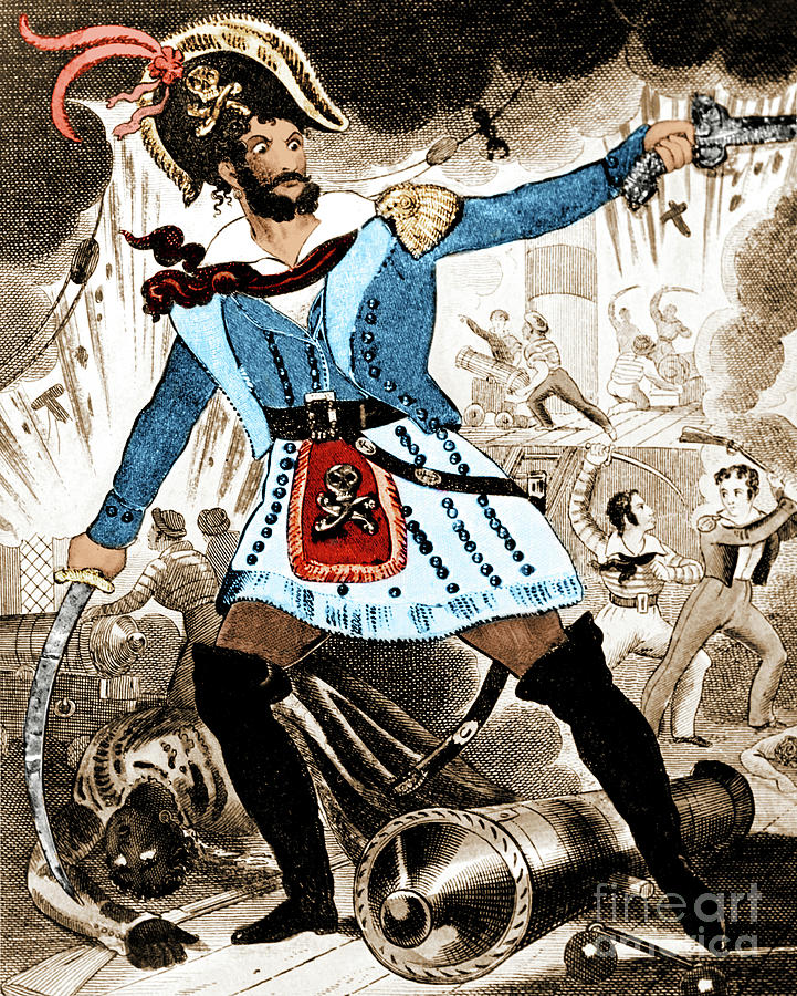 John Paul Jones, Naval Hero, as Pirate Photograph by Science Source