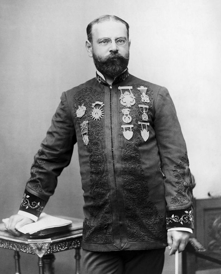 John Philip Sousa Portrait - Circa 1895 Photograph by War Is Hell Store