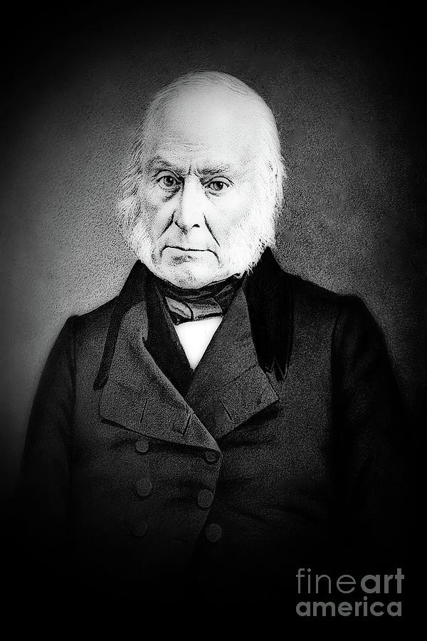 John Quincy Adams Digital Art By Gary Keesler