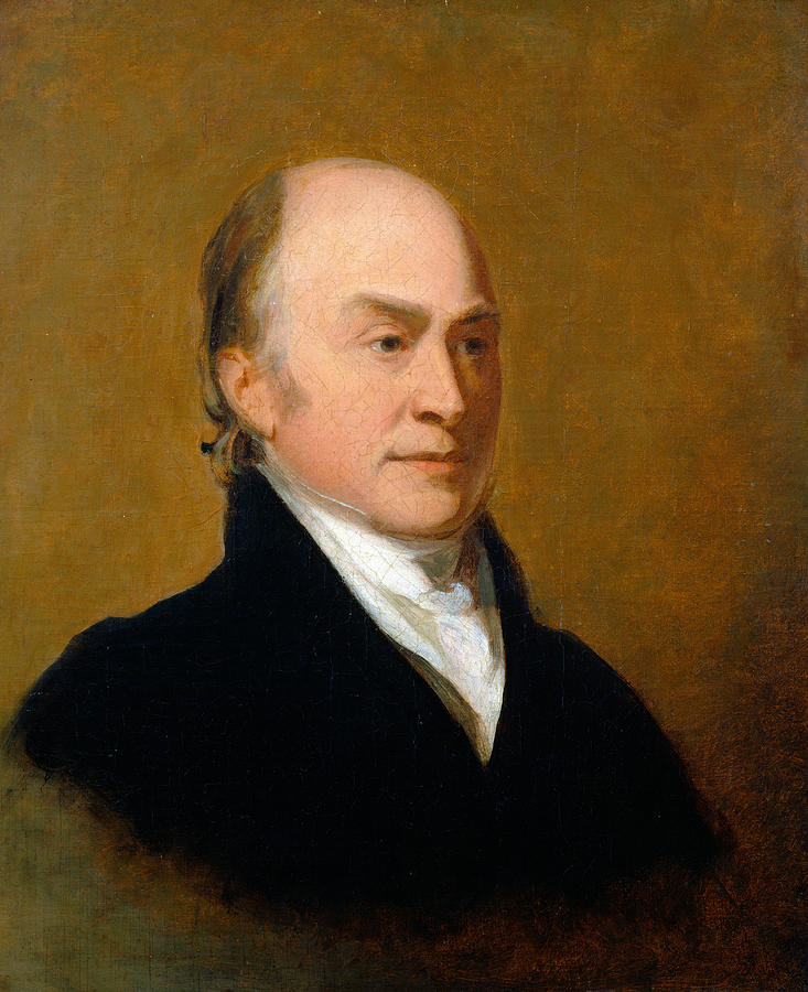 John Quincy Adams Painting by Thomas Sully