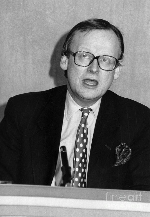 John Selwyn Gummer politician Photograph by David Fowler