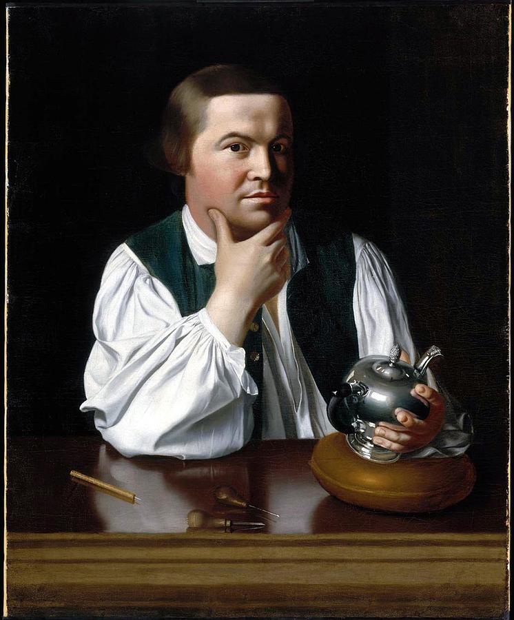 John Singleton Copley - Paul Revere Painting by Les Classics