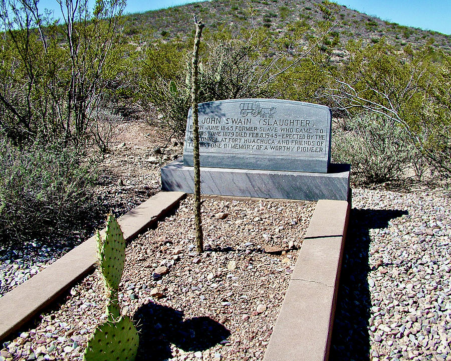 John Slaughter, a former slave, buried in Boothill Cemetery in ...