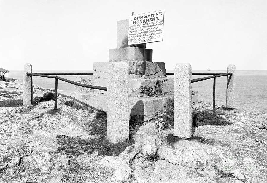 John Smith Monument, c1910 Photograph by Granger