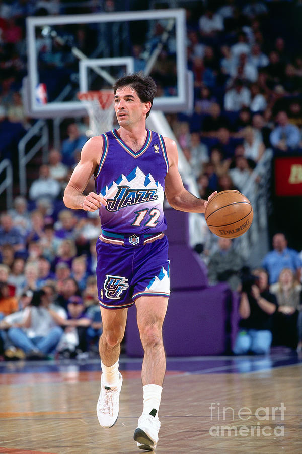 John Stockton Photograph by Sam Forencich