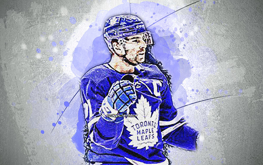 John Tavares Art Toronto Maple Leafs Nhl Hockey Players ...