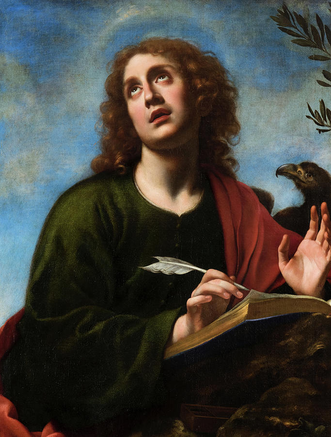 John the Evangelist Painting by Carlo Dolci - Fine Art America