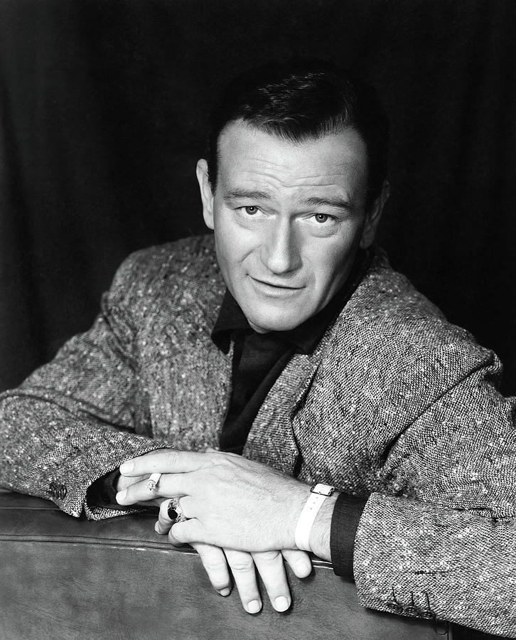 John Wayne. Photograph by Album
