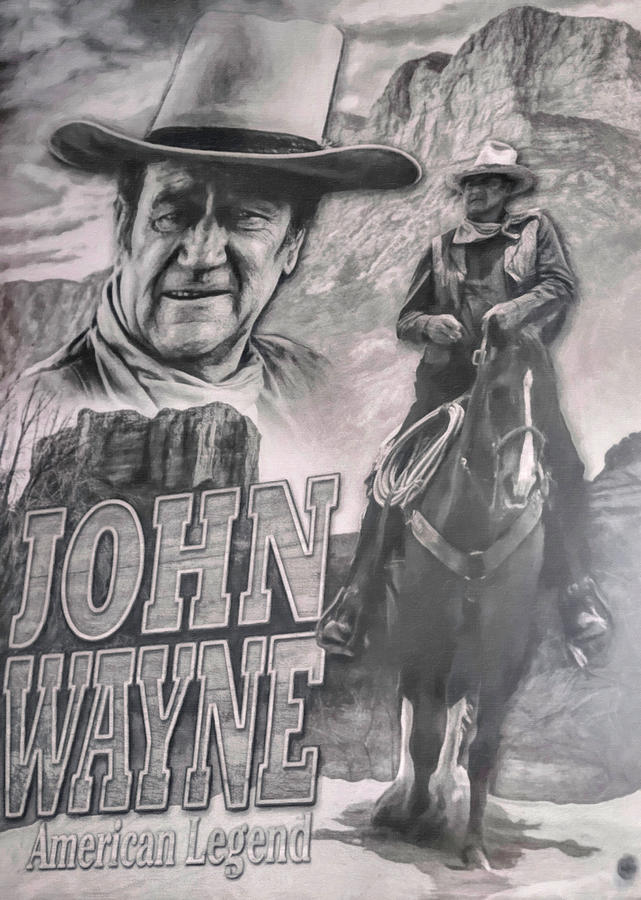 John Wayne American Legend Photograph by Donna Kennedy