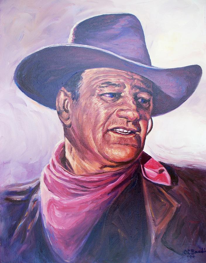 John Wayne Painting by Ed Breeding | Fine Art America