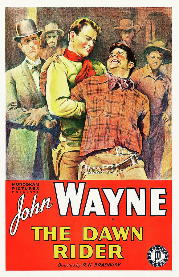 JOHN WAYNE in THE DAWN RIDER -1935-, directed by ROBERT N. BRADBURY. Photograph by Album