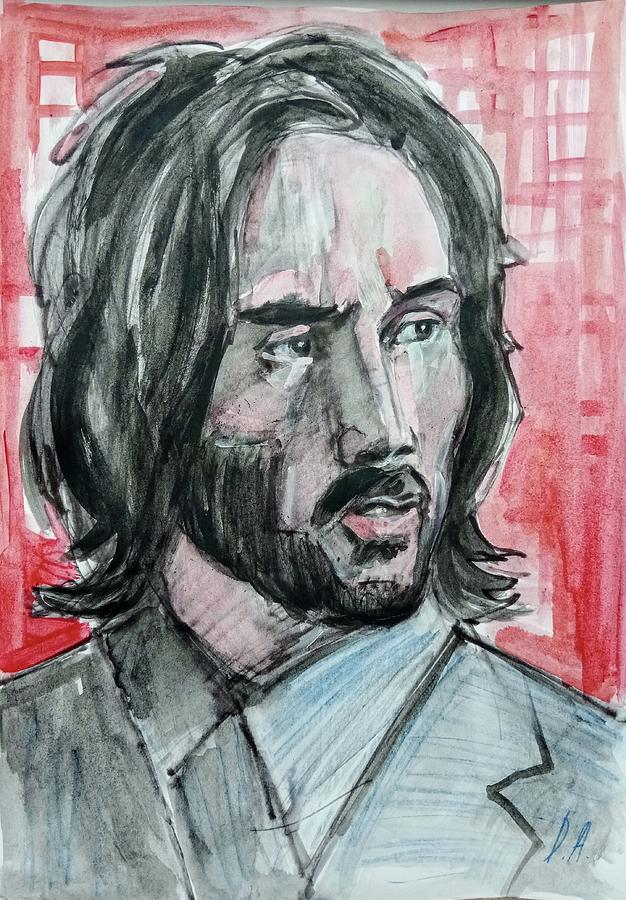 John Wick Painting by Dinara Akbuzau Fine Art America