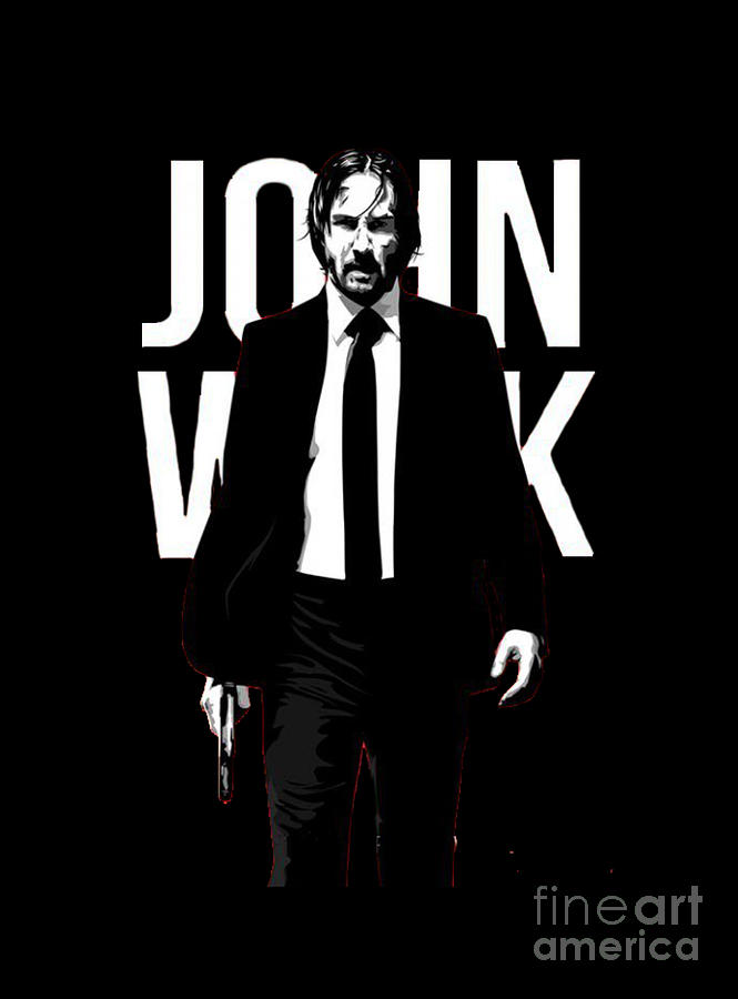 John Wick Digital Art by Lawrence Sinquefield - Fine Art America