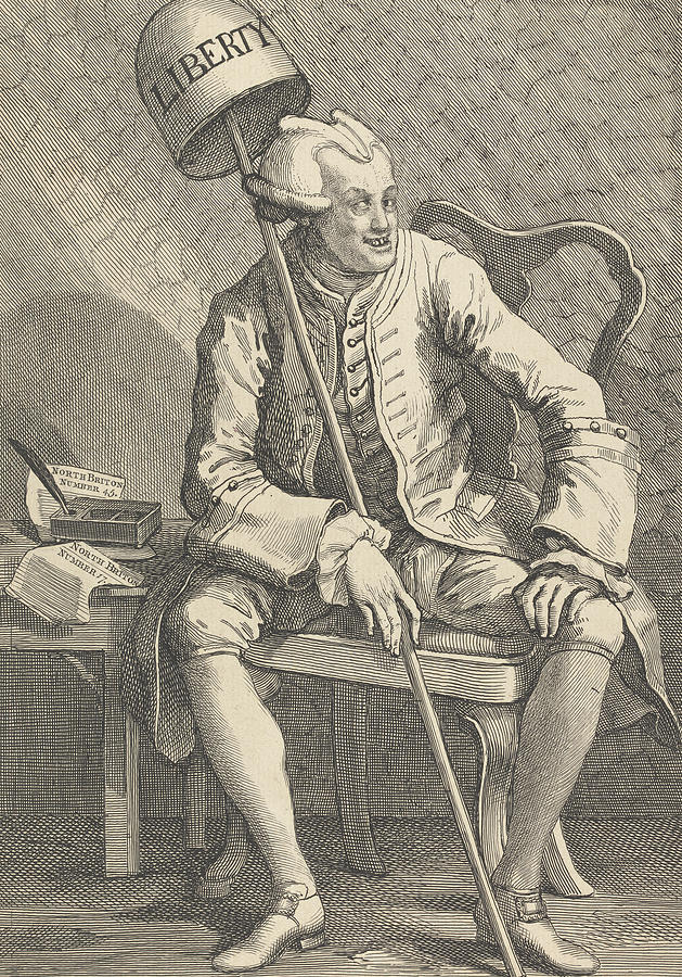 John Wilkes, Esq Relief by William Hogarth