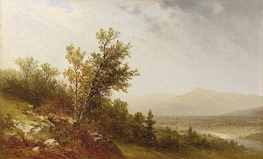 John William Casilear - Mount Chocorua, 1867 Painting by Les Classics ...