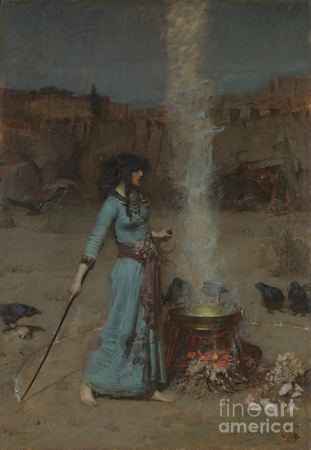 the magic circle waterhouse painting the magic circle waterhouse painting