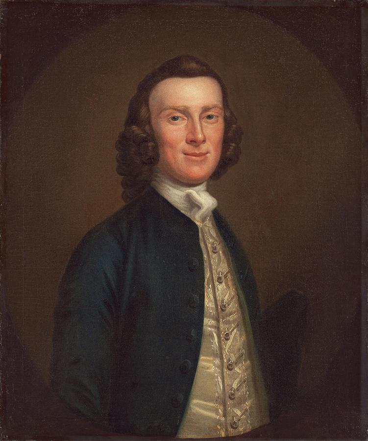 John Wollaston Portrait Of John Stevens Painting