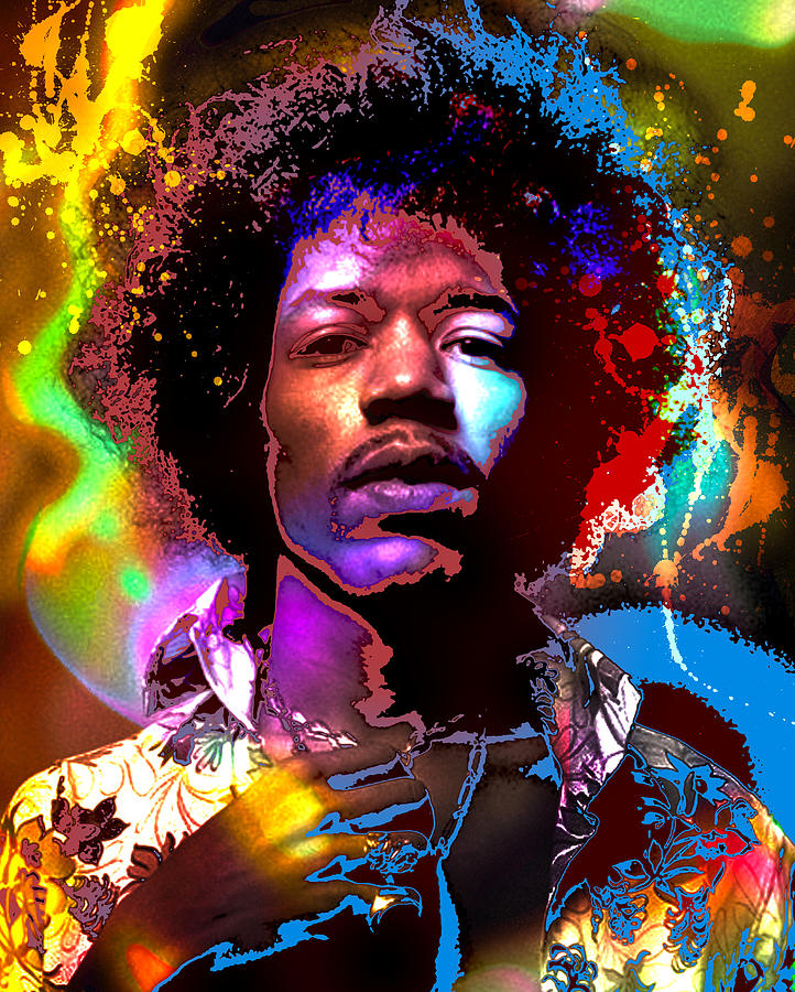 Johnny Allen Hendrix Painting by Piro - Fine Art America