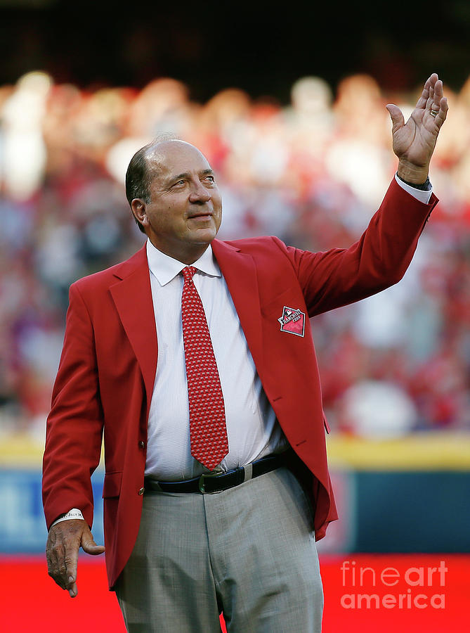 Johnny Bench Photograph by Rob Carr