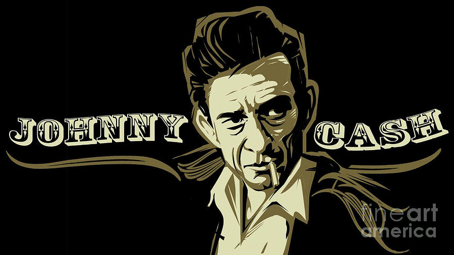 Johnny Cash Photograph by Action