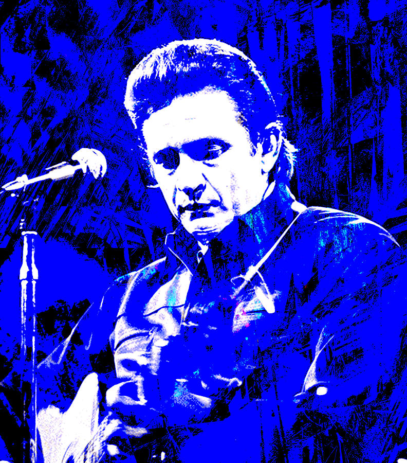 Johnny Cash Digital Art