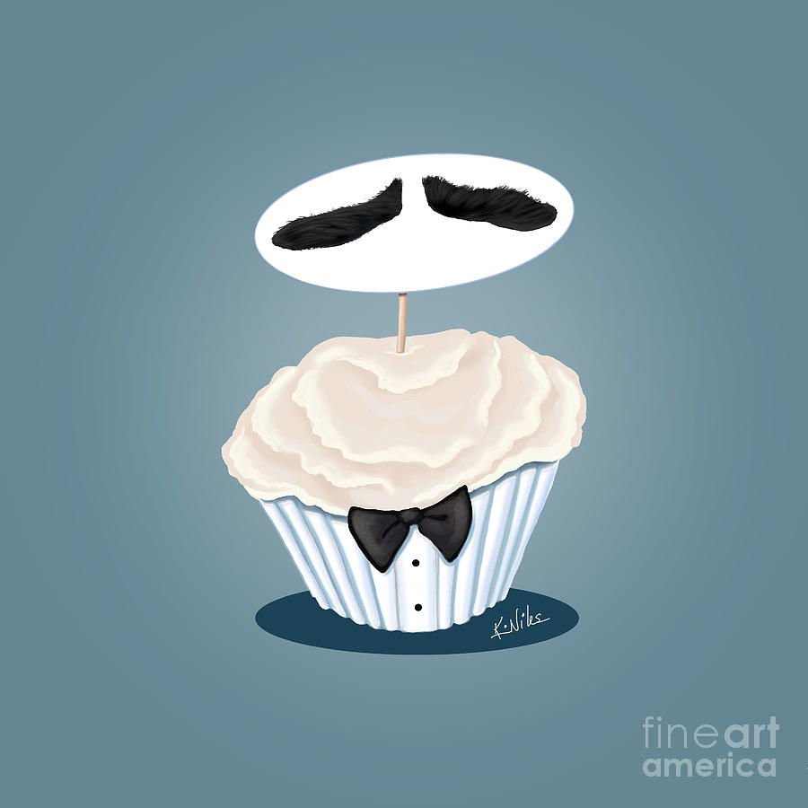 Johnny Cupcake Digital Art by Kim Niles