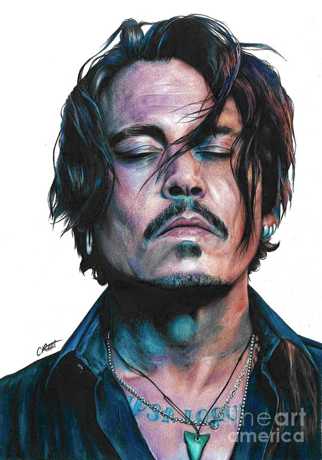 Johnny Depp Drawing by Courtney Ross | Fine Art America