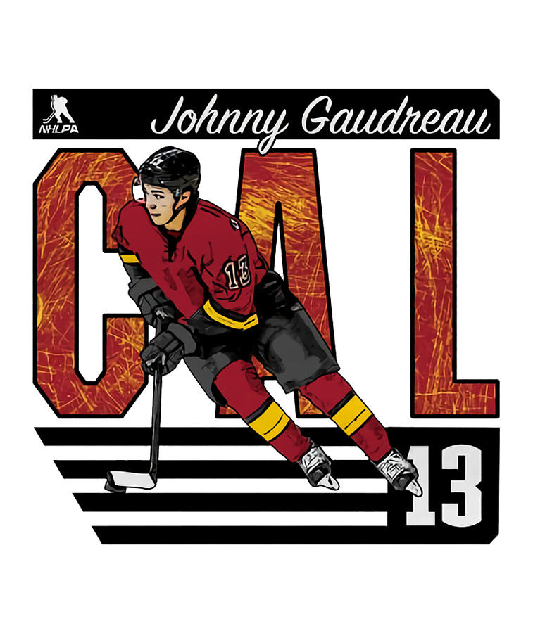 Johnny Gaudreau City Digital Art by Kelvin Kent Fine Art America