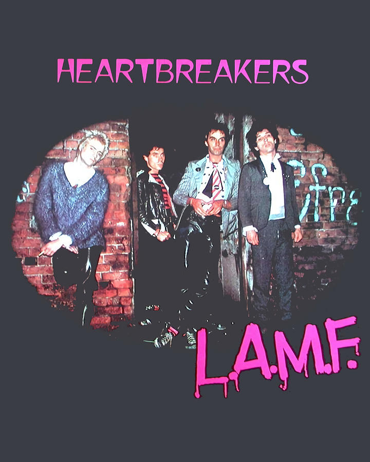 Johnny Thunders and The Heartbreakers LAMF Rock Painting by Moore Bruce ...