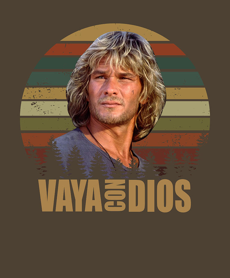 Johnny Utah Point Break vaya dios vintage Digital Art by Pepe Farias