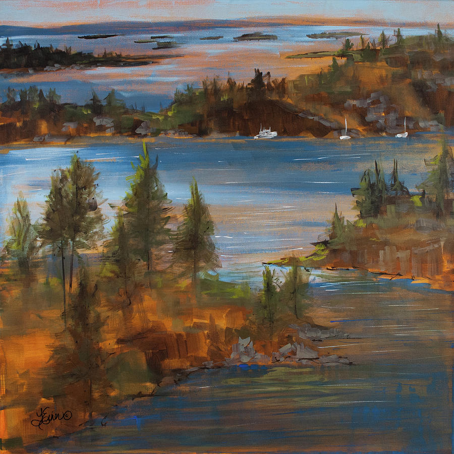 Johns Bay Painting by Terri Einer