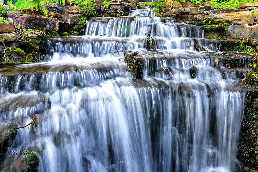 Johnson Mill Falls One Photograph by Dave Melear