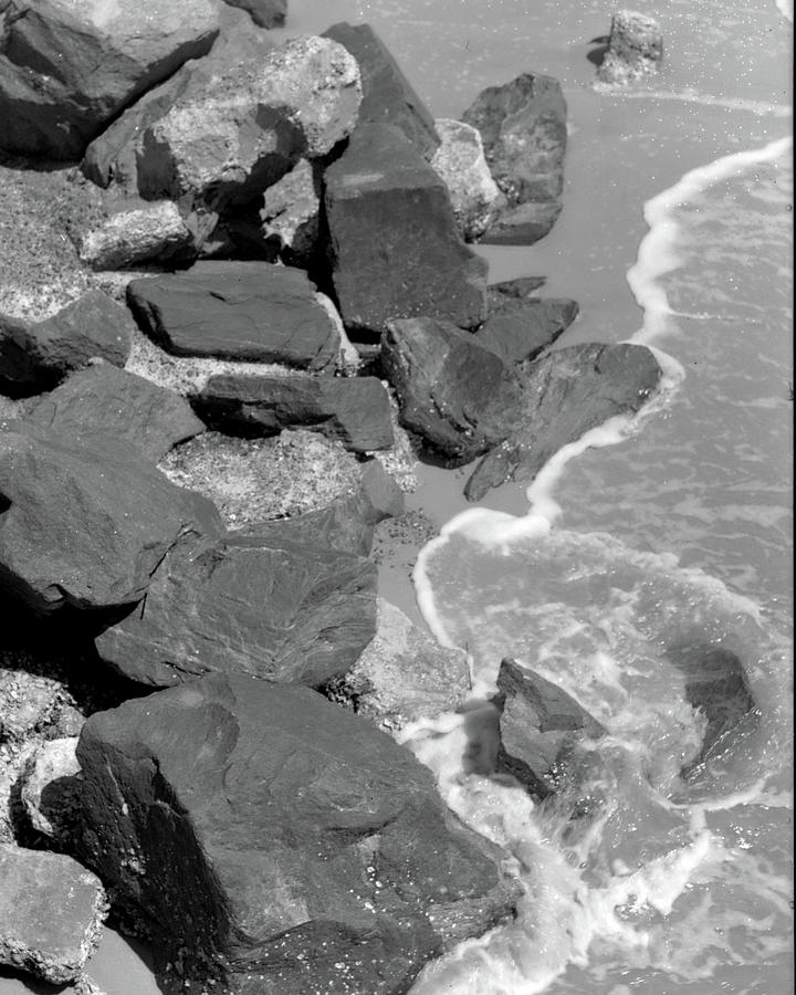Johnson Rocks, St. Simons Sound Photograph by John Simmons