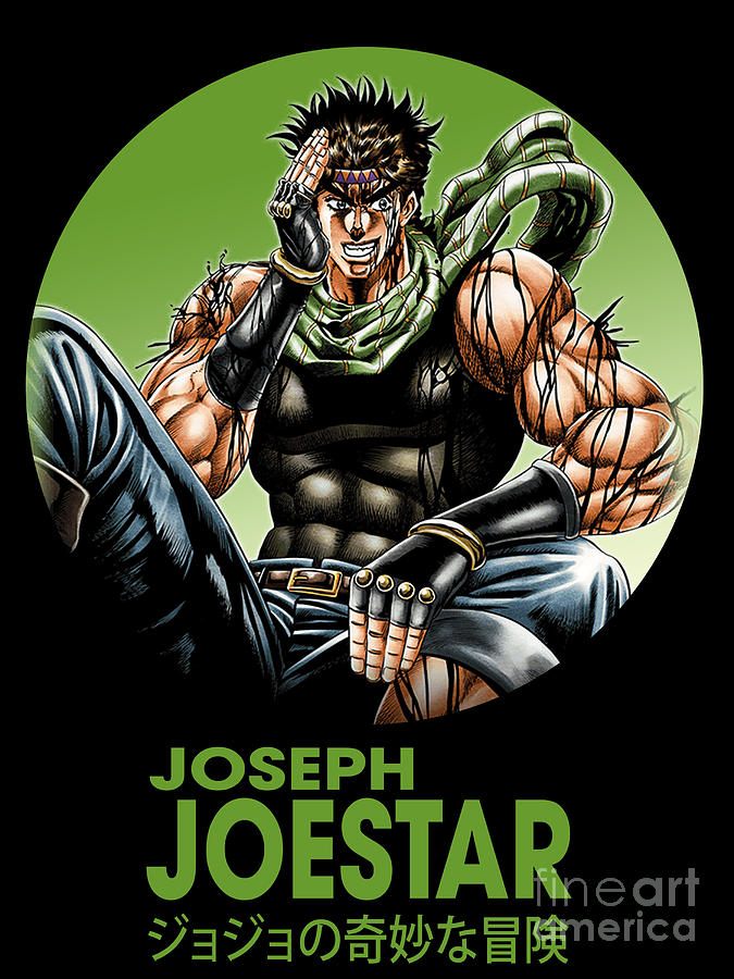 JoJo's Bizarre Adventure Joseph Joestar Art Anime Drawing by Fantasy ...