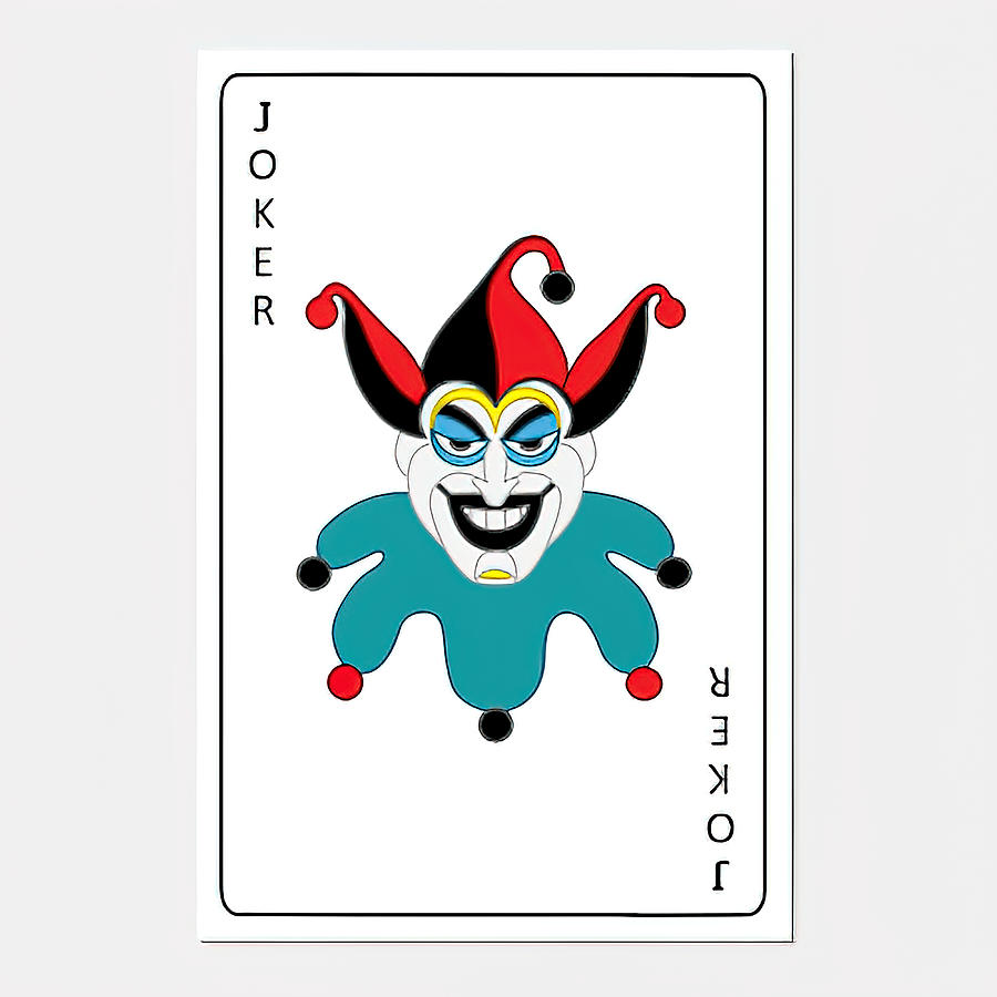 Joker card Tapestry - Textile by Isabel Murray