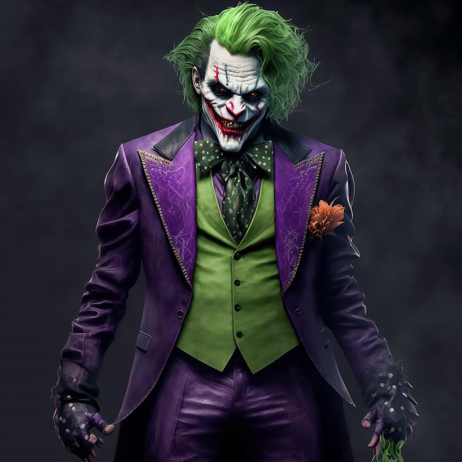 Joker Digital Art by Creationistlife - Fine Art America
