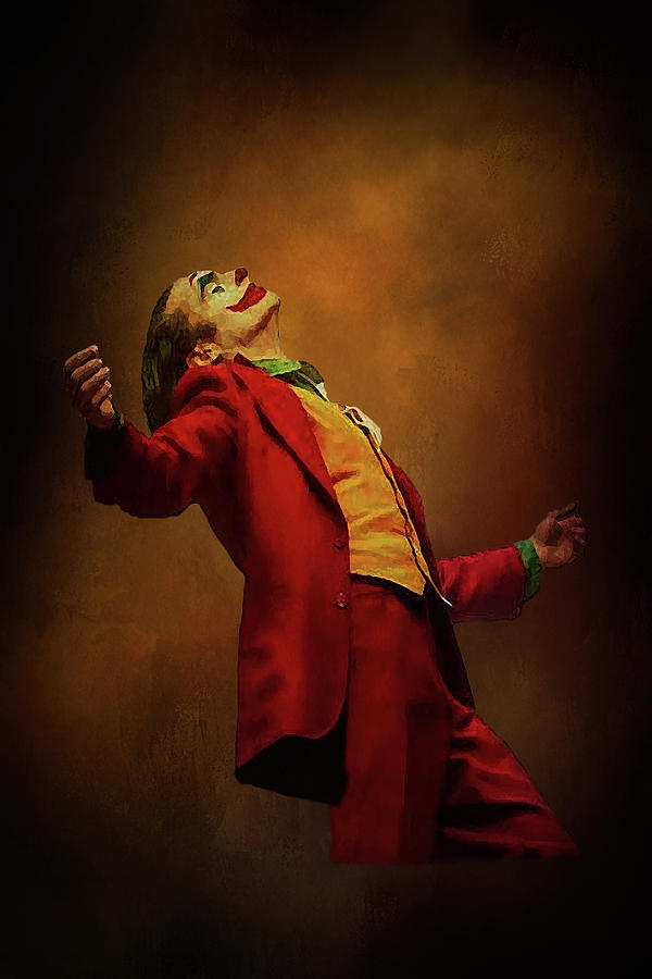 Joker Dance Mixed Media by Kathy Kelly
