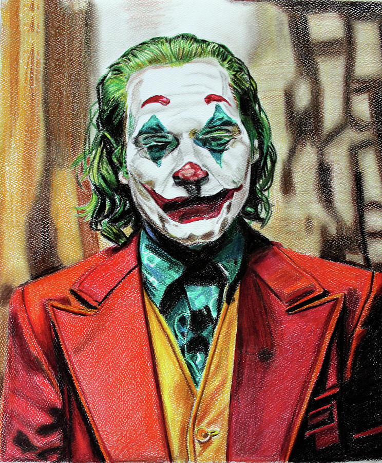 Portfolio Drawing - The Joker (Pencil) - EMANUEL SCHWEIZER