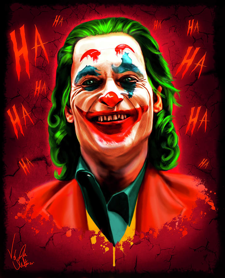 Art & Collectibles Prints Digital Prints Joker Canvas Wall Art Wall Art ...