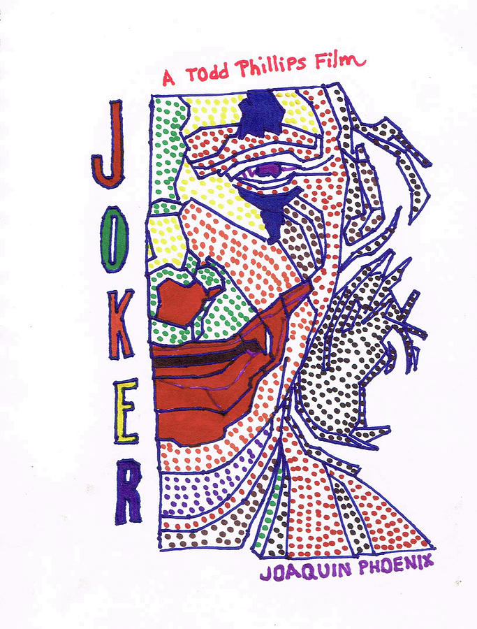 Joker Drawing by Shishir Desai - Fine Art America